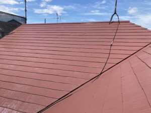 上屋根仕上がり