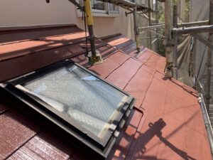 下屋根仕上がり