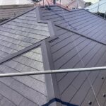 大屋根ベランダ側施工後