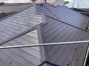 大屋根ベランダ側施工後