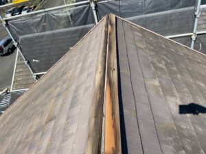 棟板金の下地