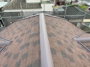 棟板金仕上がり