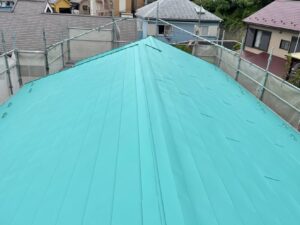 棟板金仕上がり