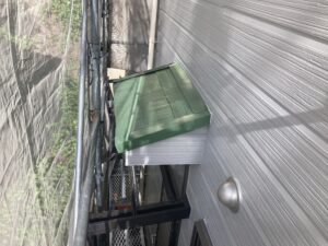 勝手口庇仕上がり