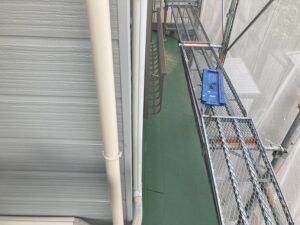 下屋根仕上がり