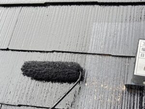 屋根上塗り塗装