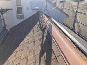 棟板金仕上がり