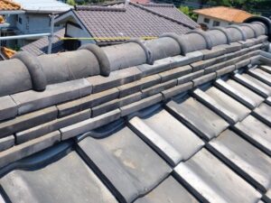 棟瓦積み直し施工後