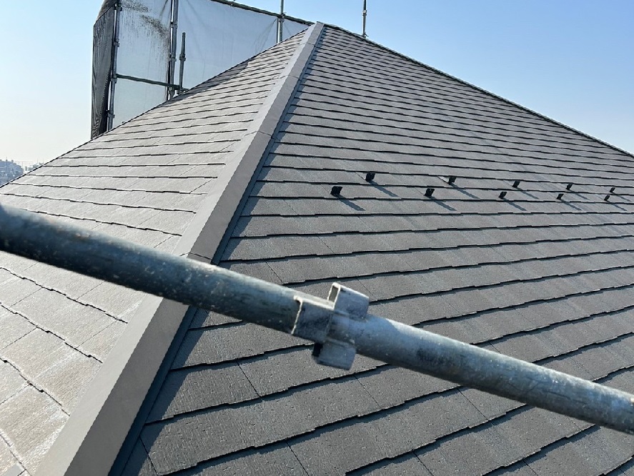 屋根工事施工前