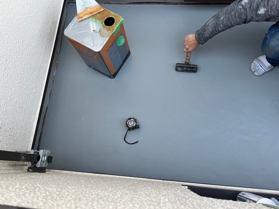 塩ビシートならし