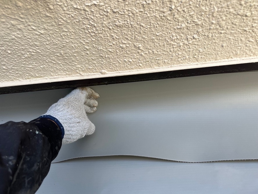 立ち上がりシート施工