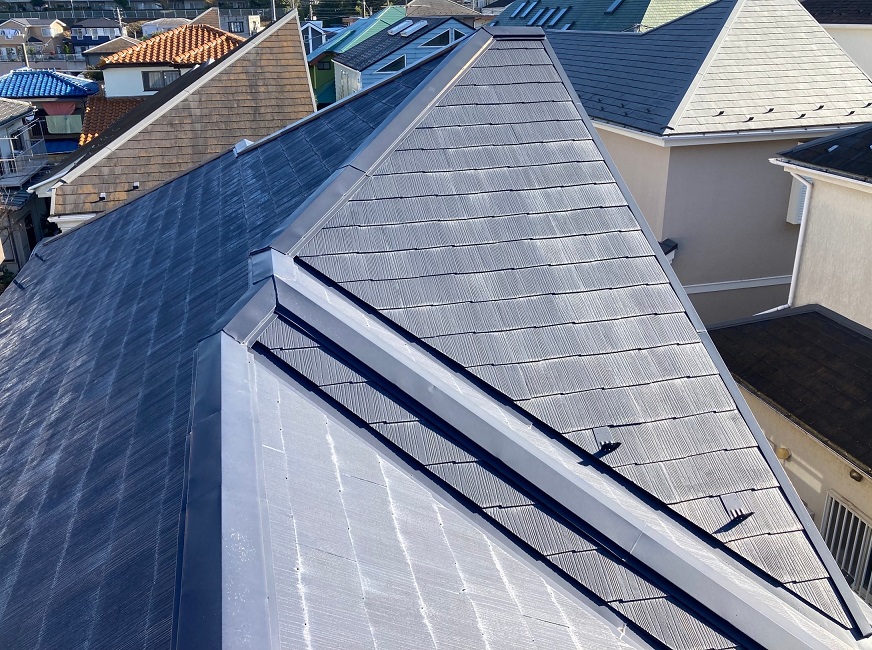 屋根工事施工前