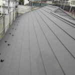 屋根カバー施工後