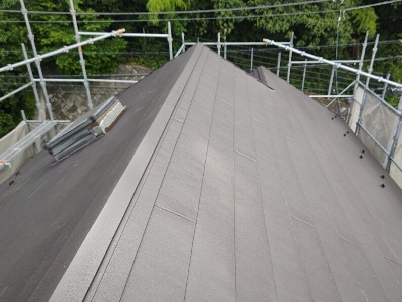 屋根カバー工事施工後