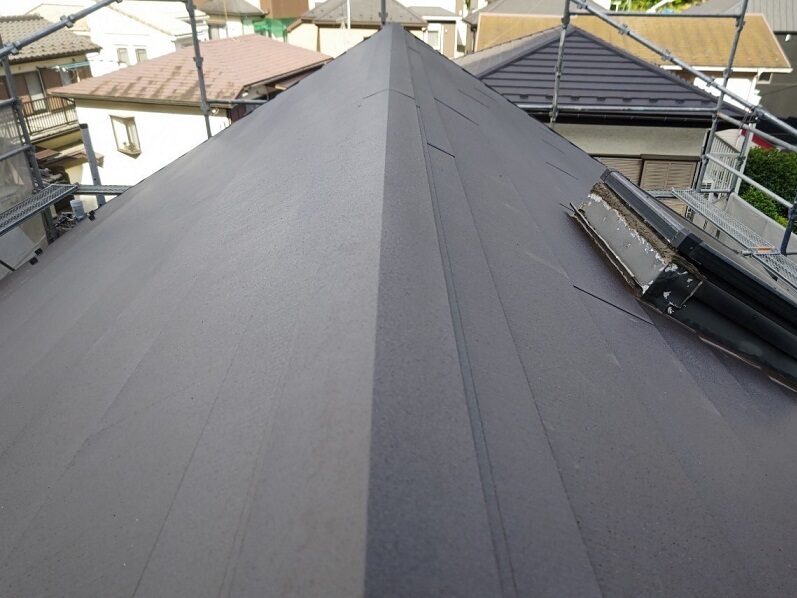 屋根カバー工事施工後