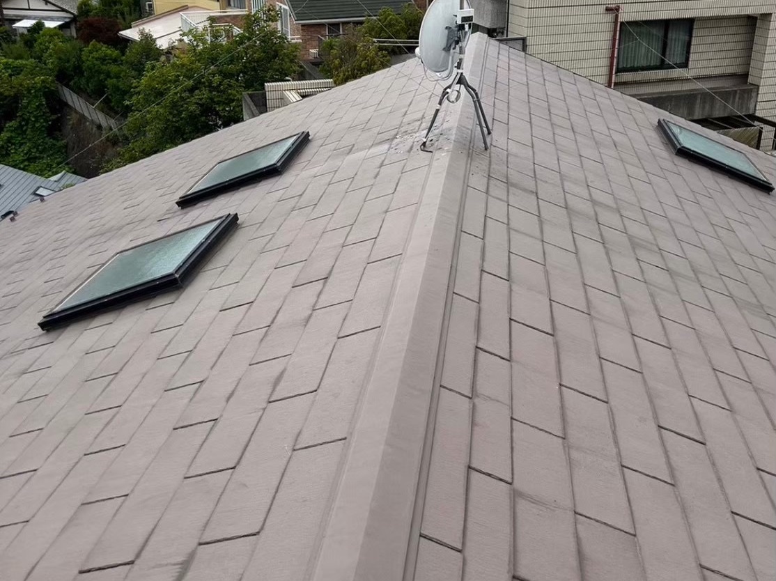 屋根カバー施工前