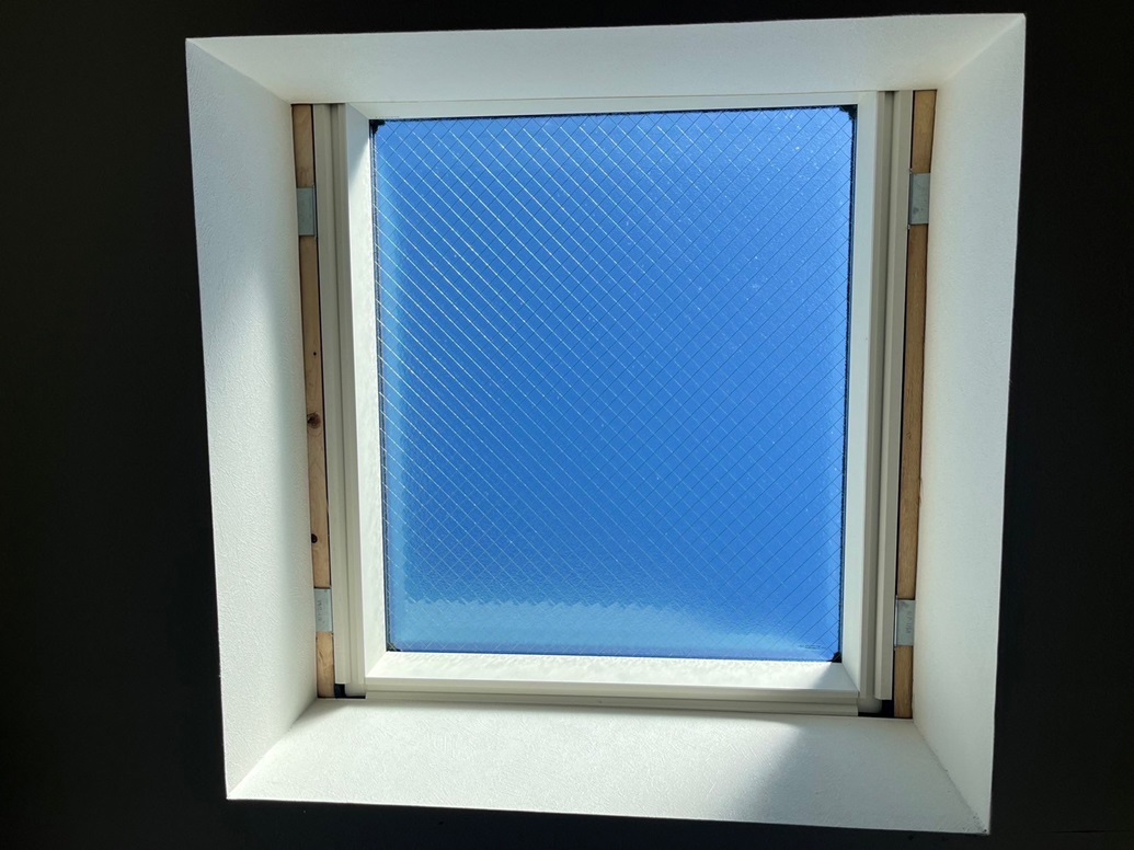 天窓内装施工前