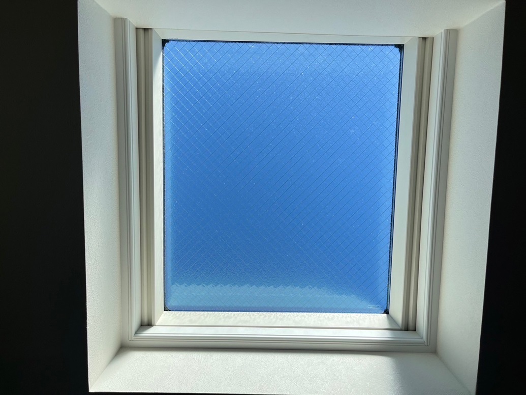 天窓内装施工後