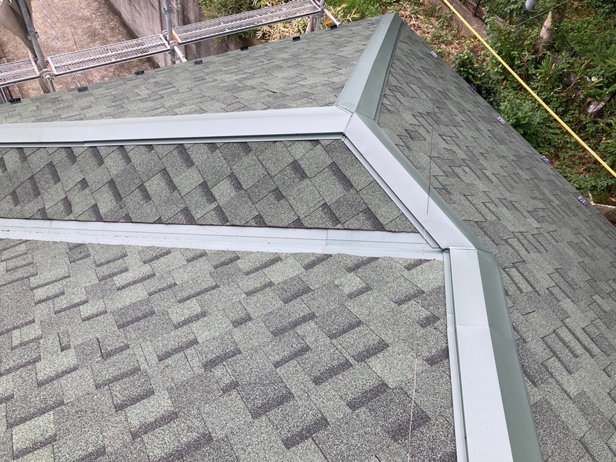 屋根カバー工事施工後