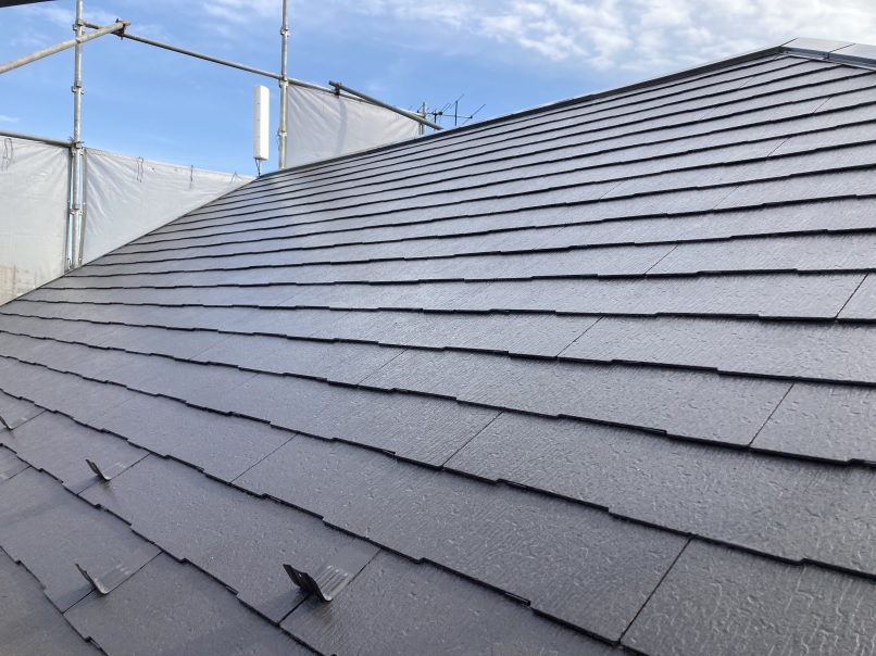 屋根塗装後