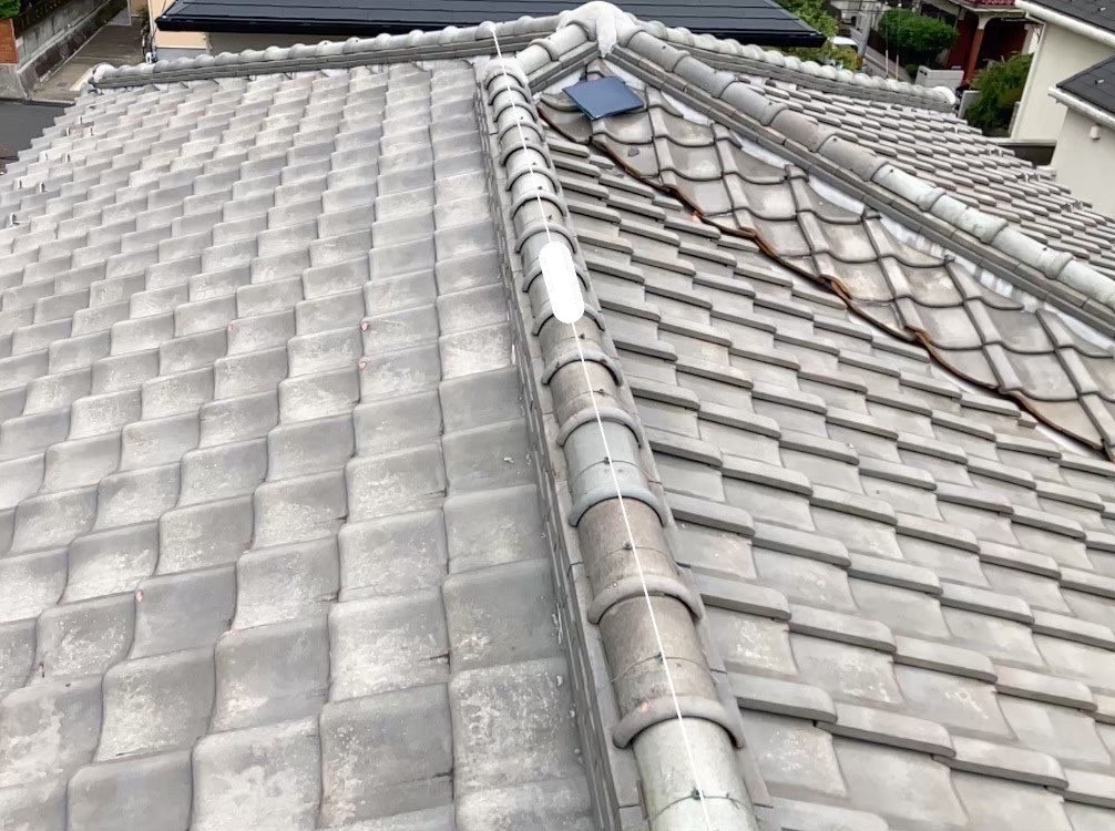 屋根葺き替え施工前