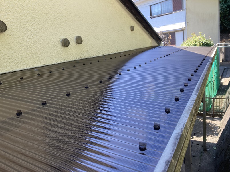 波板張替え完了