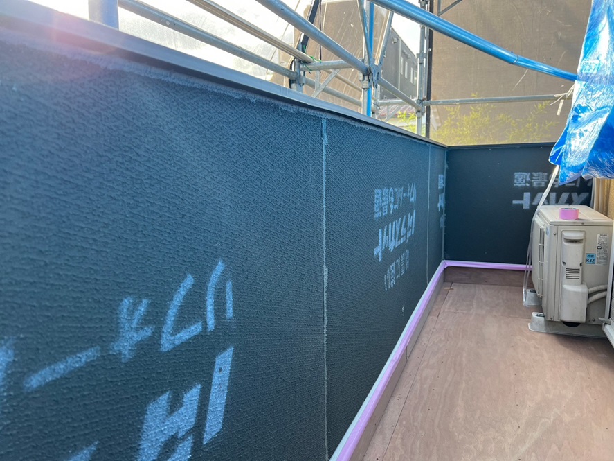 ラスカット張り