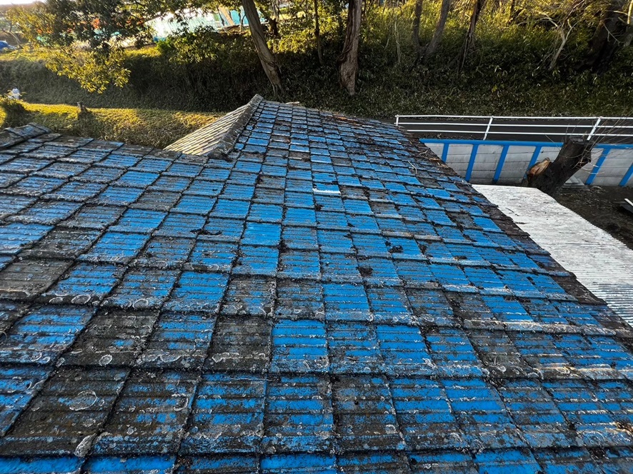 施工前の屋根