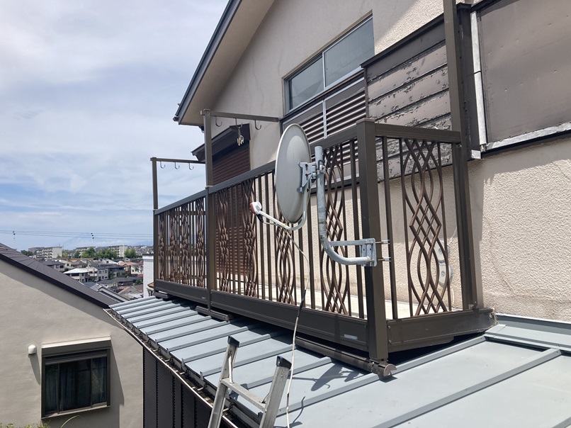 アルミバルコニー取付け