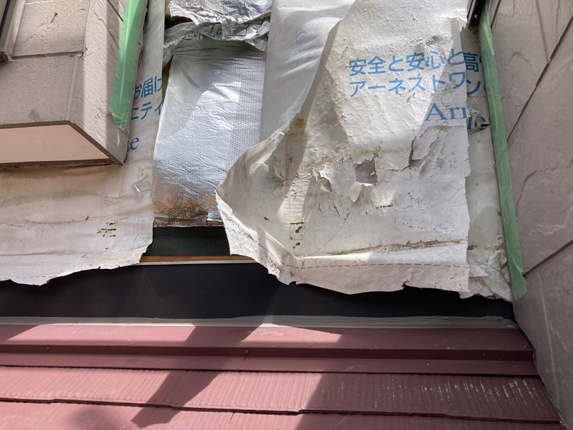 透湿シートの劣化