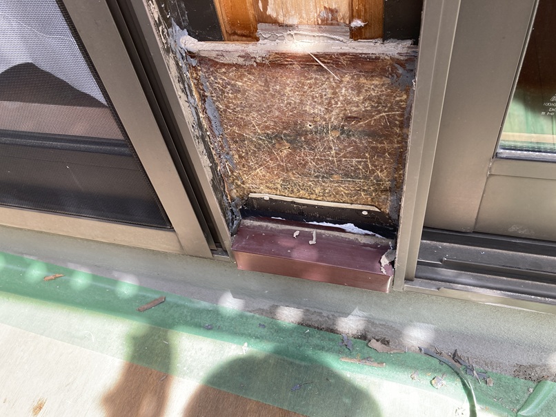 外壁雨漏り箇所
