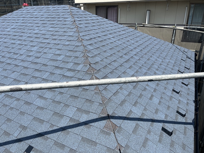 屋根材本葺き