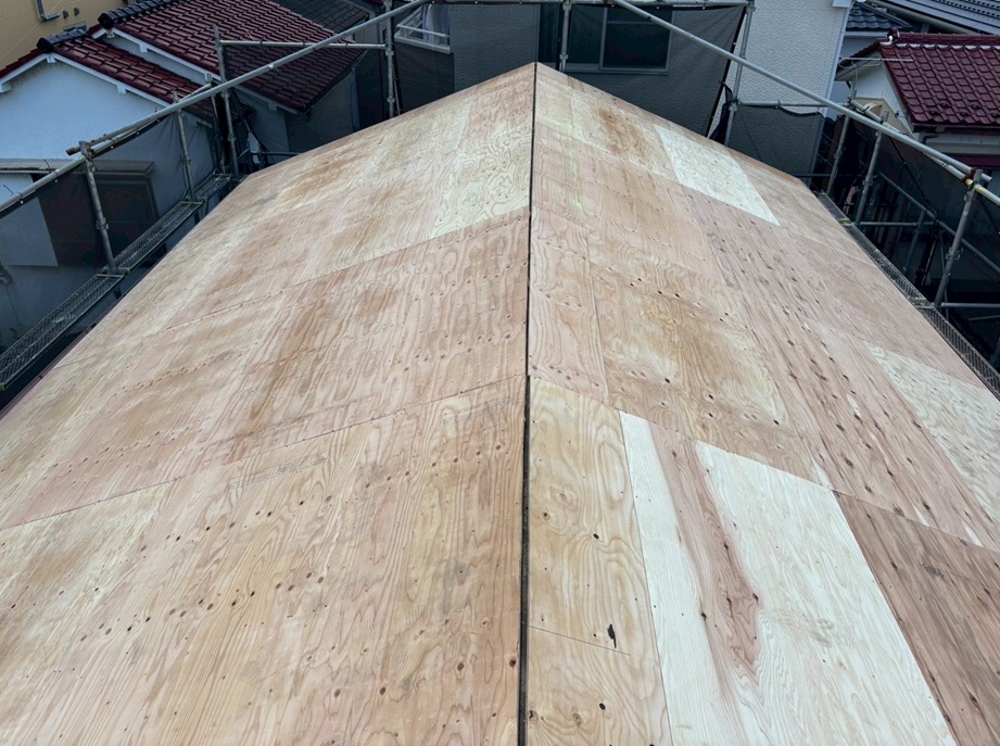 構造用合板張り