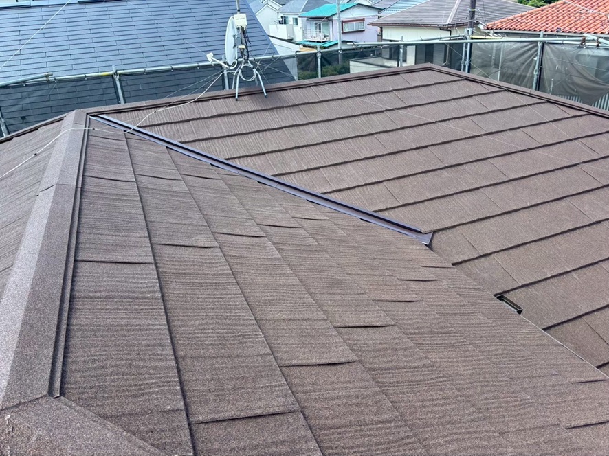 大屋根施工後