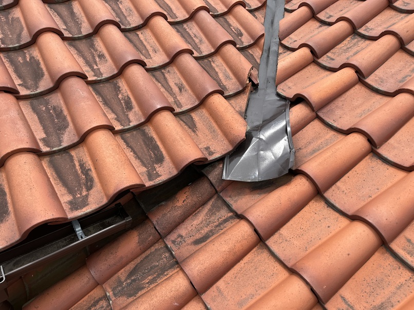 谷板金雨漏り箇所