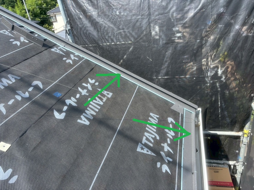 板金役物取付け